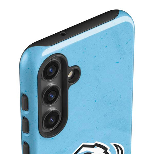 NHL Utah Mammoth Distressed Blue Galaxy S24 Impact Case